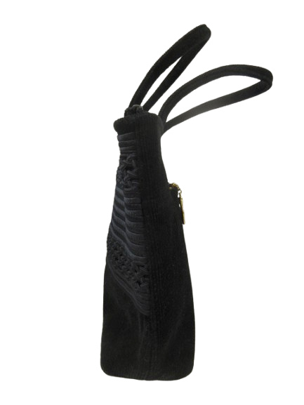 フェイラー FEILER ハンドバッグ トートバッグ シュニール織 ブラック