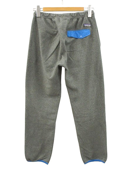 【中古】パタゴニア Patagonia Synchilla Snap-T Pants シンチラ スナップTパンツ 56675FA14 グレー XS フリース パタゴニア Patagonia Synchilla Snap-T Pants シンチラ スナップT