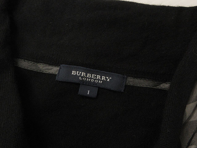 バーバリー ロンドン BURBERRY LONDON ニット トップス ボウタイ