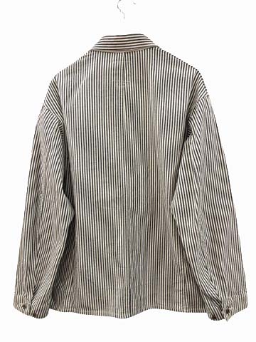 ビズビム VISVIM SS COVERALL HICKORY UNWASHED size3 カバーオール