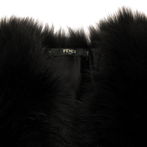 フェンディ FENDI フォックスファー ティペット マフラー 毛皮  