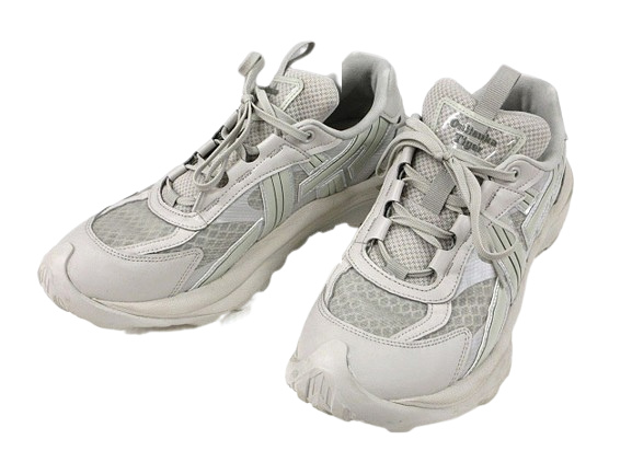 【SALE】TIGTRAIL RS グレー スニーカー　23.5 【美品】 オニツカタイガー Onitsuka Tiger TIGTRAIL RS ティグトレイル