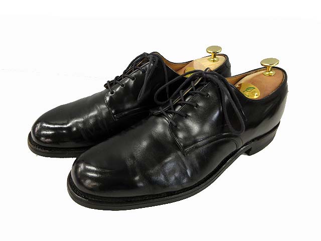 ヴィンテージ VINTAGE 80s US NAVY サービスシューズ 9.5 R レザー