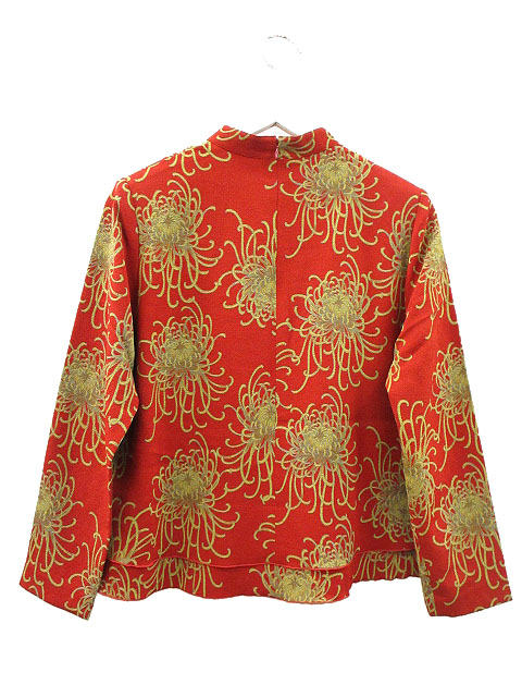 詩仙堂 TAMURA HITOSHI ちりめん ブラウス シセンドウ 詩仙堂 HITOSHI