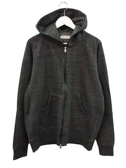 ノンネイティブ nonnative 24AW DWELLER FULL ZIP HOODY C/P/R SWEAT