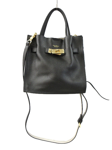 ヴィオラドーロ VIOLA d'ORO イタリアンWフェイスレザートートバッグ