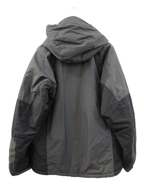モンベル Montbell パウダーライトパーカー L グレー 中綿 アウター 上