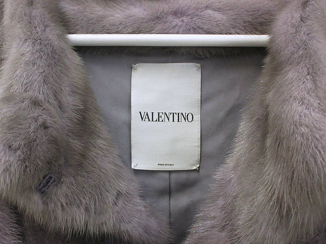 ヴァレンティノ ヴァレンチノ VALENTINO ミンク ファー コート 
