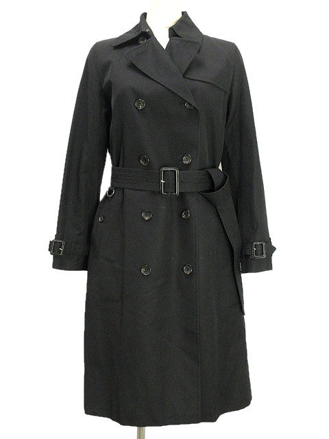 バーバリー ブラック トレンチコート 36