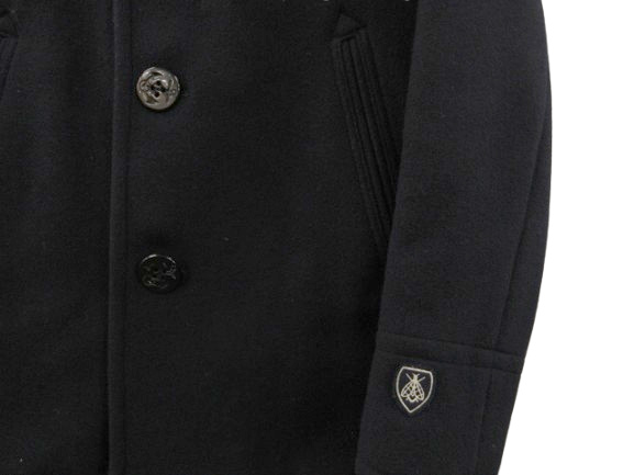 オーチバル ORCIVAL オーシバル メルトンシングルピーコート フード