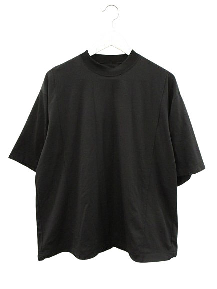 【中古】th ティーエイチ 25SS Crewneck S/S Tee / black 2501-T55-107 クルーネック Tシャツ 2 黒 半袖 カットソー th ティーエイチ 25SS Crewneck S/S Tee / black 2501-T55-107 クルー