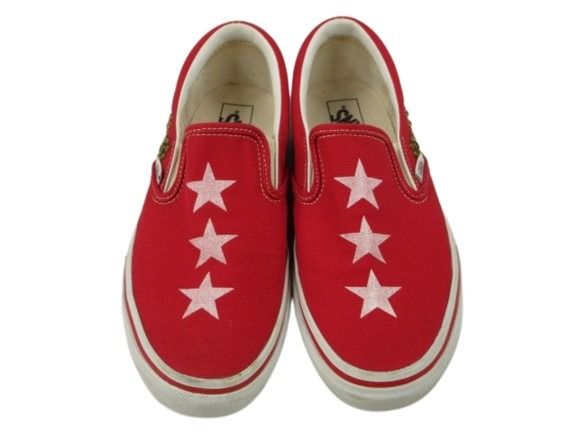 バンズ VANS × MARBLES マーブルズ スリッポン スタッズ 26cm 赤 