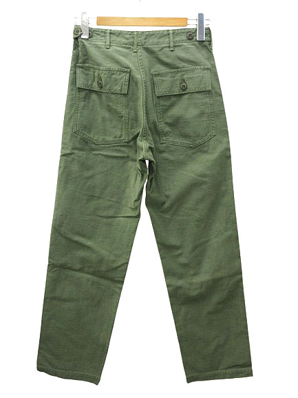 Orslow ベイカーパンツ S オリーブグリーン orSlow オアスロウ ベイカーパンツ 米軍 ミリタリー