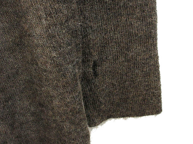 トゥデイフル TODAYFUL シアーモヘアニットドレス ワンピース 38 sheer mohair knit dress ブラウン 茶 ウール 長袖 レディース