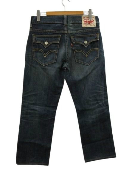 リーバイス Levi's 702 ストレート ジーンズ デニム ブルー 青 W34 L32