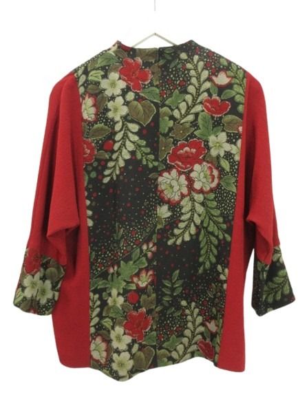 シセンドウ 詩仙堂 HITOSHI TAMURA ちりめん 縮緬 ブラウス トップス