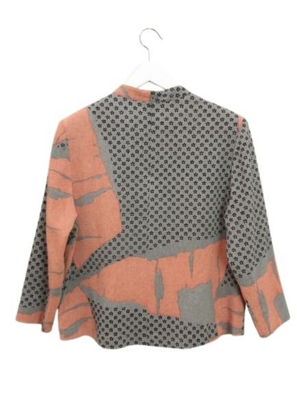 シセンドウ 詩仙堂 HITOSHI TAMURA ちりめん 縮緬 ブラウス ピンク