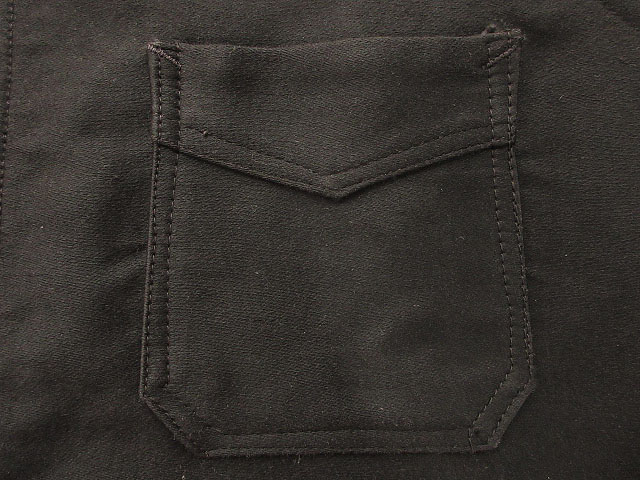 フレンチヴィンテージ　ブラックモールスキンジャケット　カバーオール 70s ヴィンテージ フレンチ ブラックモールスキンジャケット