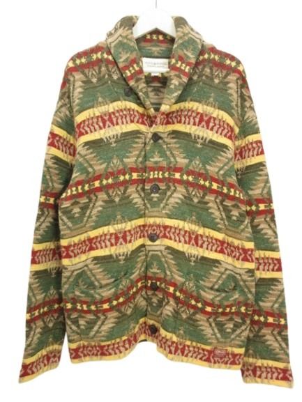 デニムアンドサプライラルフローレン ショールカラーカーディガン マルチパターン DENIM＆SUPPLY RALPH LAUREN】デニムアンドサプライラルフローレン