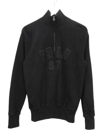 新品未使用 POLO ラルフローレン メンズ ハーフジップ ブラック M 楽天市場】ポロ ラルフローレン メンズ ハーフジップ プルオーバー