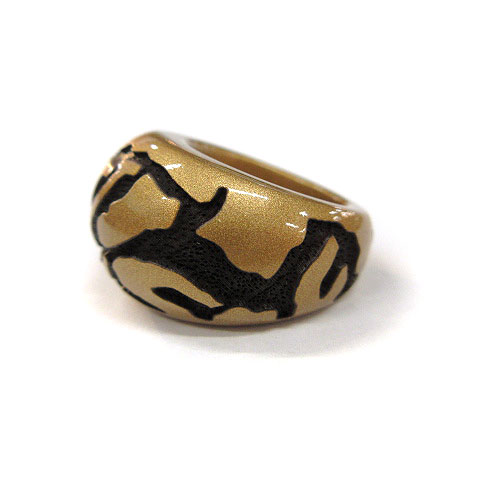 ルイヴィトン LOUIS VUITTON バーグ レオ モノグラム リング S 9号