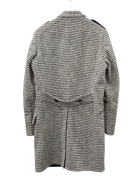 ドルチェ&ガッバーナ ドルガバ DOLCE&GABBANA ダブル コート 千鳥格子