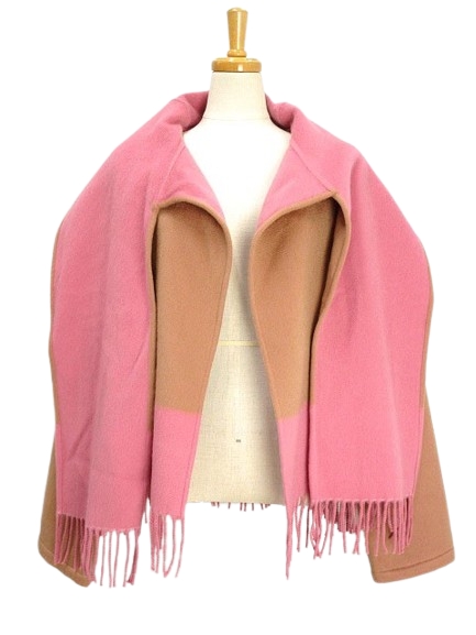 サルヴァトーレフェラガモ Salvatore Ferragamo カシミヤ ダブル