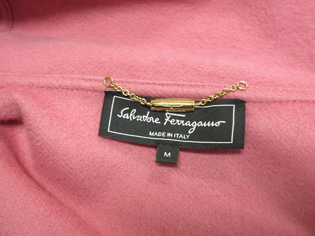 サルヴァトーレフェラガモ Salvatore Ferragamo カシミヤ ダブル