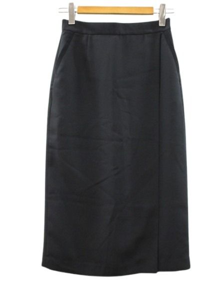 未使用品 アイシービー iCB Fluid back satin ナロースカート 4