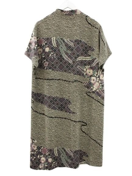 シセンドウ 詩仙堂 HITOSHI TAMURA ちりめん 縮緬 チュニック ブラウス