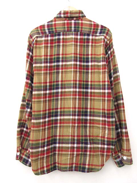 エンジニアードガーメンツ Engineered Garments ネルシャツ 山ポケ 