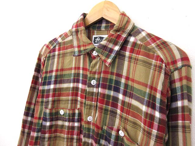 エンジニアードガーメンツ　メンズ　ネルシャツ　Mサイズ エンジニアードガーメンツ Engineered Garments ネルシャツ 山