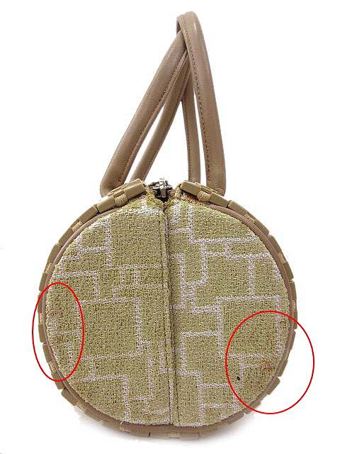 シャネル CHANEL パズル ハンドバッグ ミニ ロール ボストンバッグ 筒  