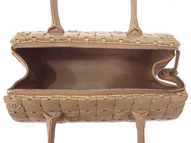シャネル CHANEL パズル ハンドバッグ ミニ ロール ボストンバッグ 筒  