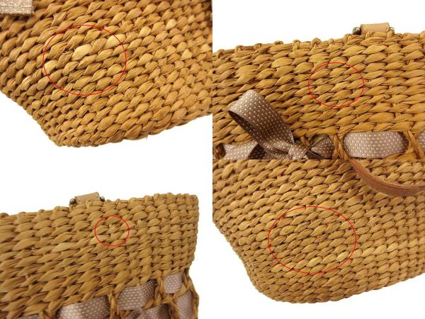 銀座かねまつ　ブラウンラタンかごバッグ Natural Style 2025 SS 銀座かねまつ公式通販サイト｜SHOES