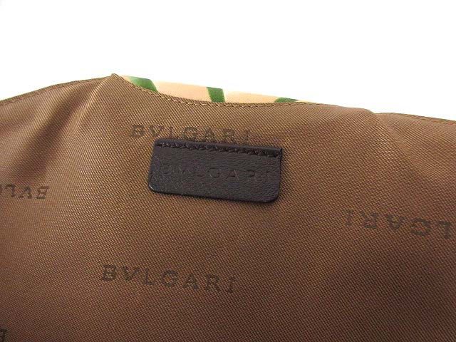 ブルガリ BVLGARI Topkapi Red 10003 ABELER スカーフ柄 ハンドバッグ 
