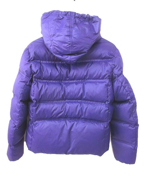 ラルフローレン Ralph Lauren ダウン ジャケット キッズ 女の子 150 子供服 紫 パープル ジップアップ フード取り外し可能 ワンポイント刺繍 X レディース 052 ベクトルパーク
