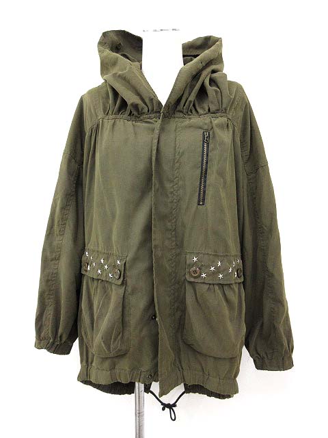ワールドワイドラブ WORLD WIDE LOVE モッズ風 コート オーバー 