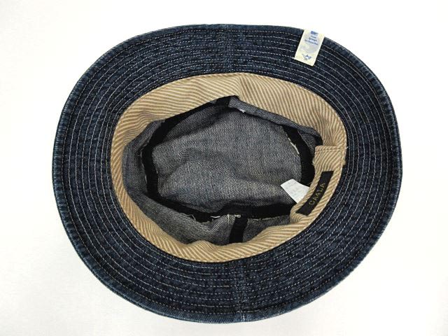 カシラ CA4LA デニム ハット 帽子 バケットハット USED加工