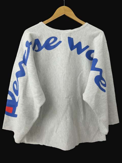 Bowwow スウェット トレーナー リメイク プリント 裏毛 オーバーサイズ カットオフ トップス Xl グレー S5265 メンズ 052 ベクトルパーク