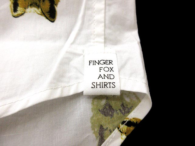 未使用品 フィンガーフォックスアンドシャツ FINGER FOX AND