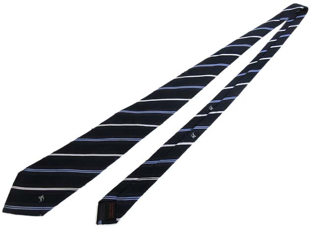 バーバリーブラックレーベル BURBERRY BLACK LABEL シルク ネクタイ