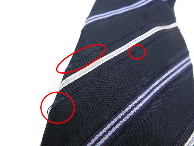 バーバリーブラックレーベル BURBERRY BLACK LABEL シルク ネクタイ