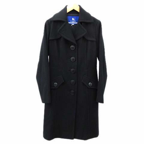 バーバリーブルーレーベル BURBERRY BLUE LABEL ウール ロング コート