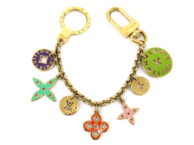 ルイヴィトン LOUIS VUITTON キーホルダー ポルトクレ シェンヌ 