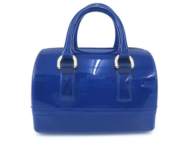 フルラ FURLA キャンディ ラバー 2WAY ミニ ボストン ショルダーバッグ 