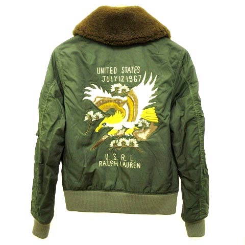 ラルフローレン RALPH LAUREN ブラックレーベル フライトジャケット 