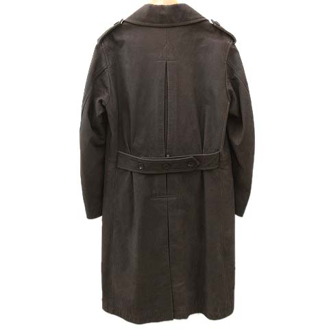 ポールスミスコレクション PAUL SMITH COLLECTION カウレザー トレンチ 