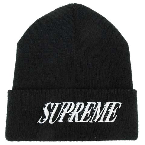 シュプリーム SUPREME ビーニー キャップ ニット帽 帽子 ワッチ ロゴ
