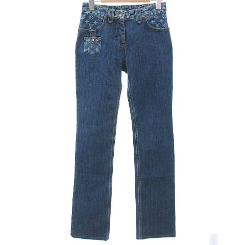 ルイヴィトン LOUIS VUITTON モノグラム デニム パンツ ジーンズ  